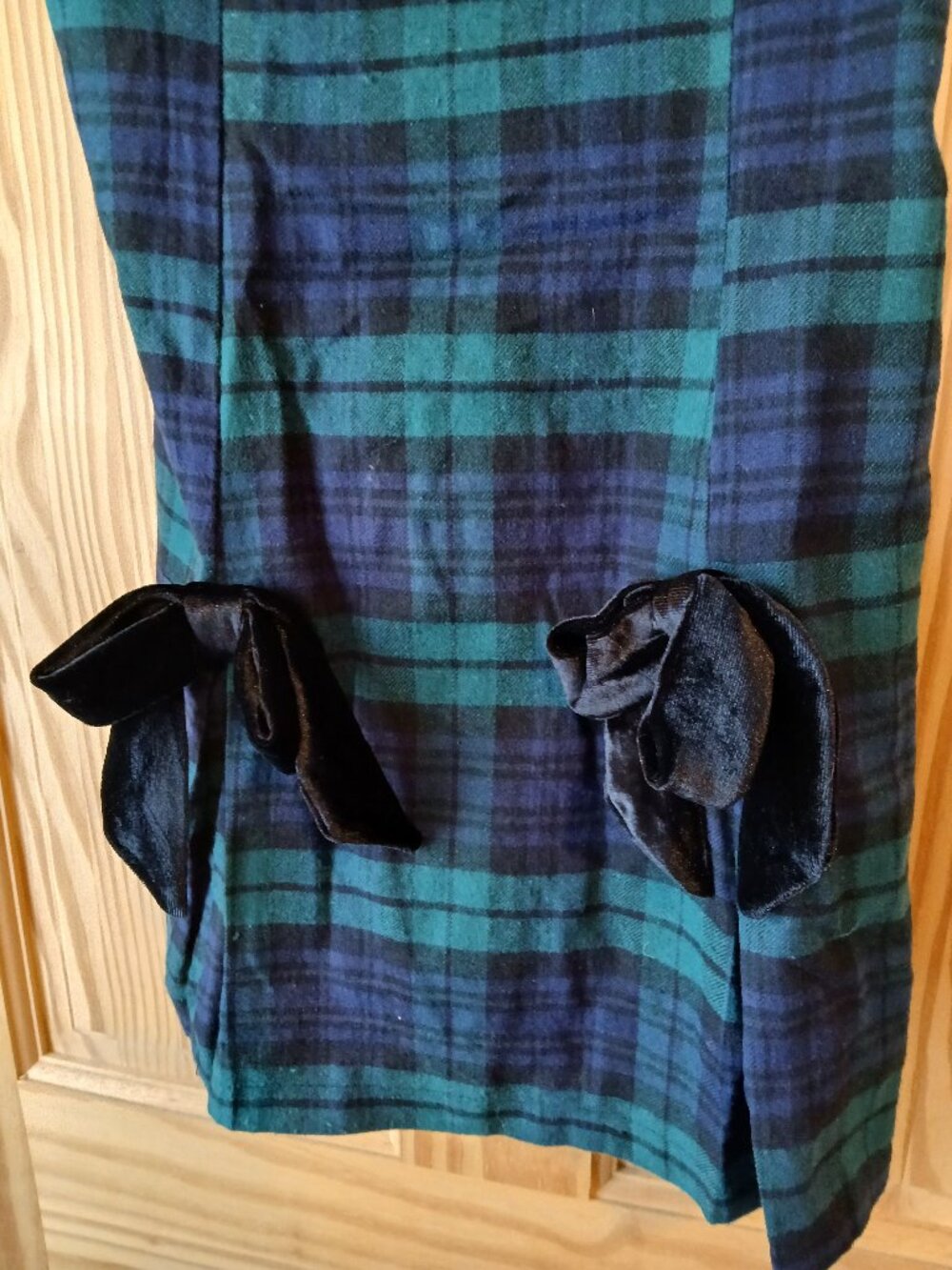 Altered State XS plaid skort jumper dress - Picture 3 of 6